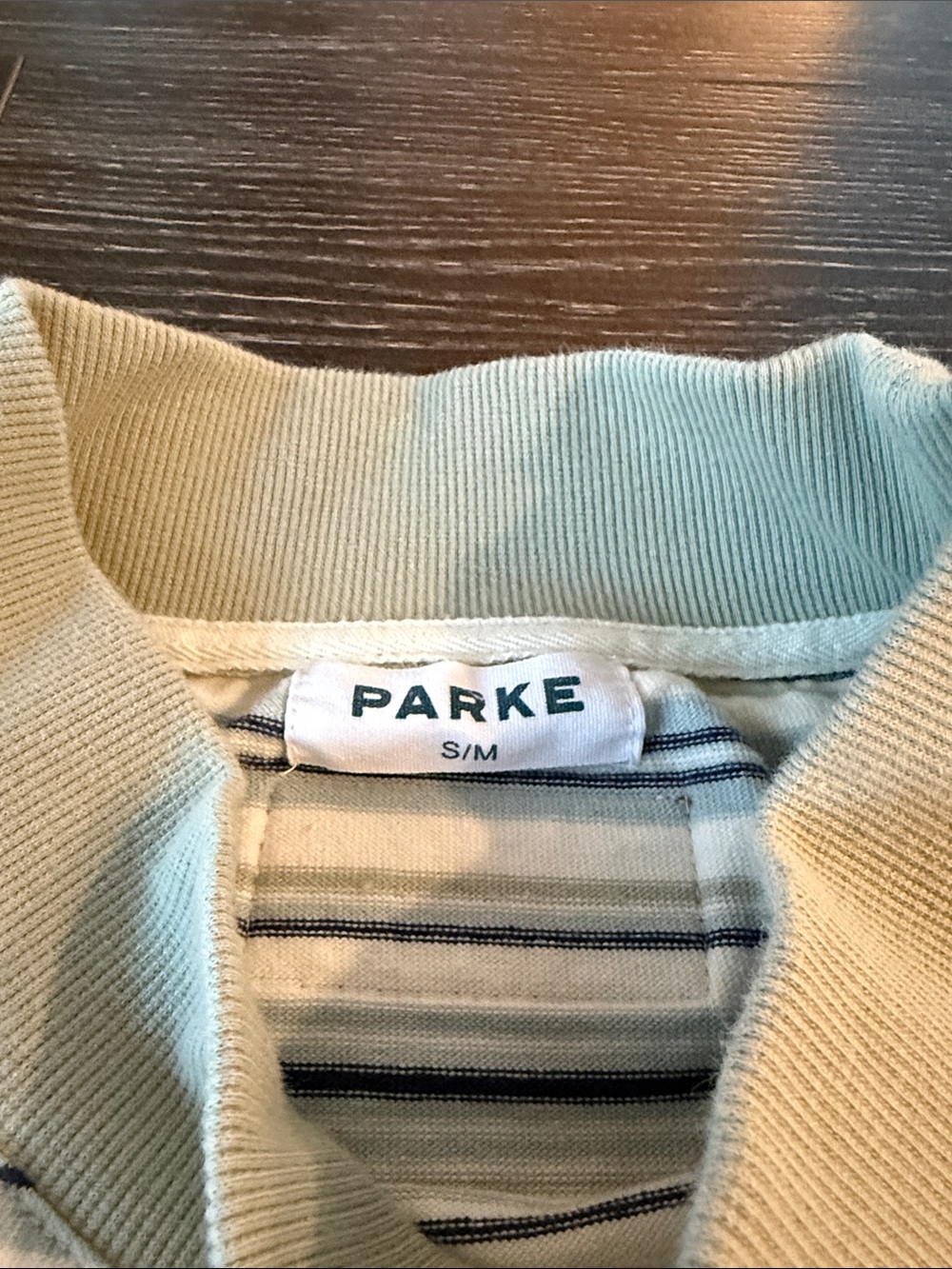 Parke Summerland Stripe Mockneck - Picture 2 of 3